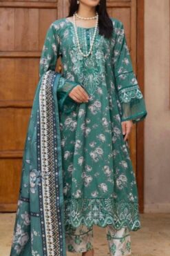 Soni 013 Viscose Pakistani Ladies Winter Embroidered Frock Collection with Printed Shawl Womenswear Clothes Embroidery